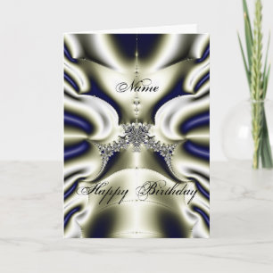 Fraktal 85,Geburtstagskarte Karte