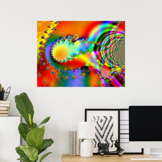 Fraktal 871 poster (Heimbüro)