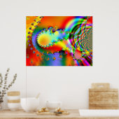 Fraktal 871 poster (Küche)