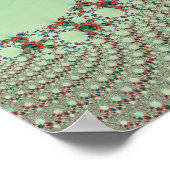 Fraktal 887 poster (Ecke)