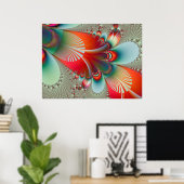 Fraktal 887 poster (Heimbüro)