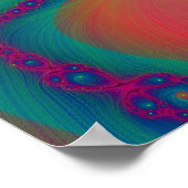 Fraktal 897 poster (Ecke)