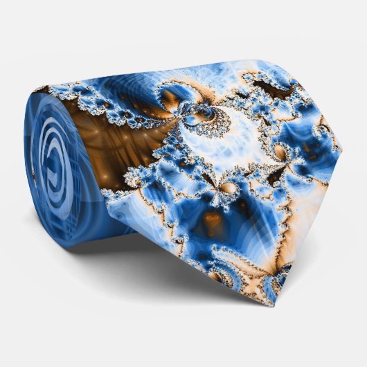 Fraktal 929 krawatte (Gerollt)