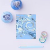 Fraktal-94223_1920 Fraktal mit abstraktem Backgro Flyer (Einzeln)