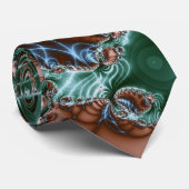 Fraktal 963 krawatte (Gerollt)