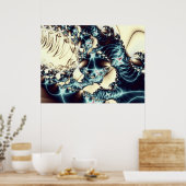 Fraktal 967 poster (Küche)