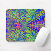 Fraktal 96.Mousepad Mousepad (Mit Mouse)