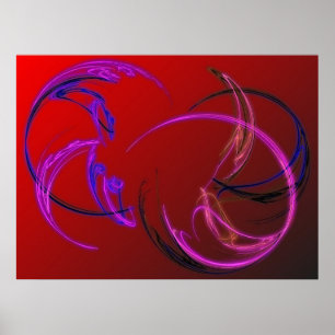 Fraktal A032504C Poster