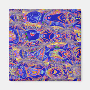 Fraktal Abstrakt 061012a Magnet