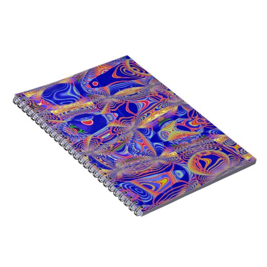 Fraktal Abstrakt 061012a Notizblock (Rechte Seite)