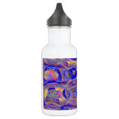 Fraktal Abstrakt 061012a Trinkflasche (Links)
