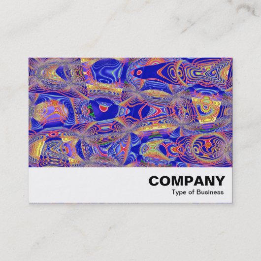 Fraktal Abstrakt 061012a Visitenkarte (Vorderseite)