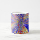 Fraktal Abstrakt 061012d Kaffeetasse (Mittel)