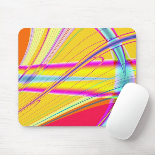 Fraktal Abstrakt 061012e Mousepad (Mit Mouse)