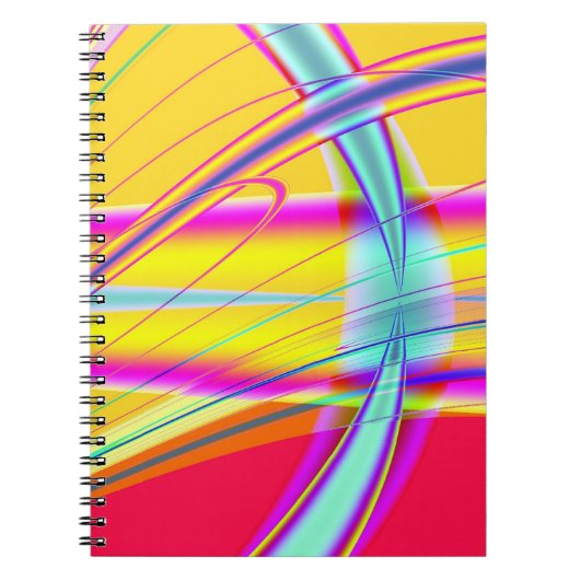 Fraktal Abstrakt 061012e Notizblock (Vorderseite)