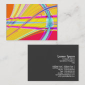 Fraktal Abstrakt 061012e Visitenkarte (Vorne/Hinten)