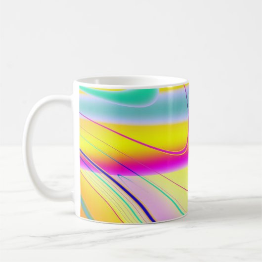 Fraktal Abstrakt 061012f Kaffeetasse (Links)