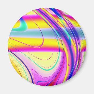 Fraktal Abstrakt 061012f Magnet