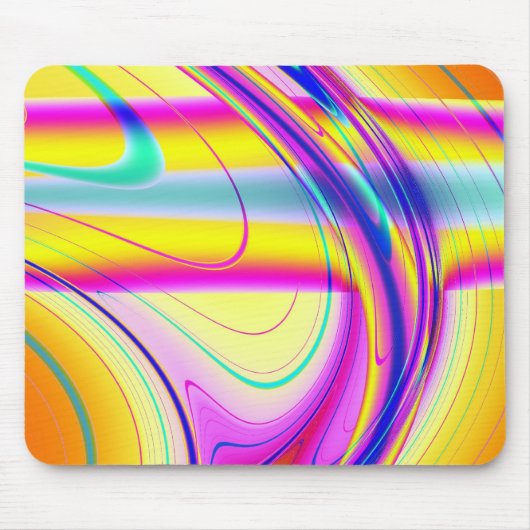 Fraktal Abstrakt 061012f Mousepad (Vorne)