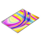 Fraktal Abstrakt 061012f Notizblock (Linke Seite)