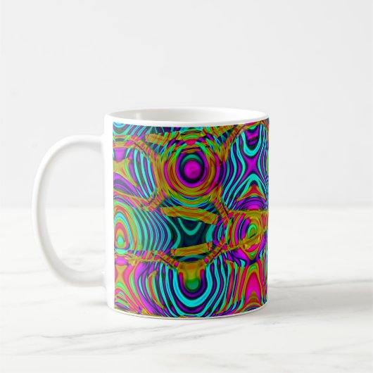 Fraktal Abstrakt 19111a Kaffeetasse (Links)