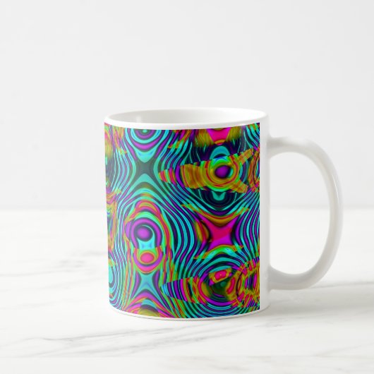 Fraktal Abstrakt 19111a Kaffeetasse (Rechts)