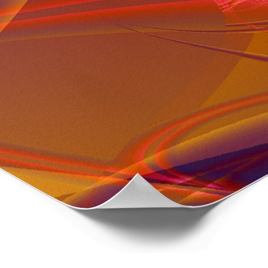 FRAKTAL ABSTRAKT 1 POSTER (Ecke)