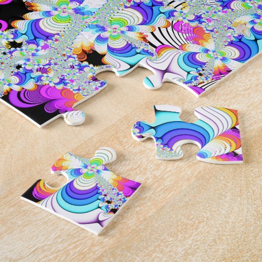 Fraktal Abstrakt Daydreams Puzzle (Seite)