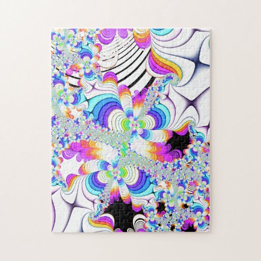 Fraktal Abstrakt Daydreams Puzzle (Vertikal)