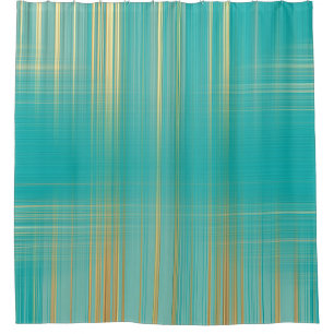 Fraktal Abstrakt Duschvorhang