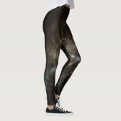 Fraktal Abstrakt Hintergrund Leggings (Rechts)