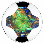 Fraktal Abstrakt Soccer Ball (Vorderseite)