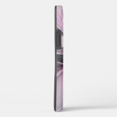 Fraktal Abstrakte Blume Rosa Grau Beste Mama Case-Mate iPhone Hülle (Rückseite / Rechts)