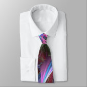 Fraktal Abstrakte Krawatte (Gebunden)