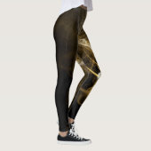 Fraktal Abstrakter Hintergrund 2 Leggings (Rechts)