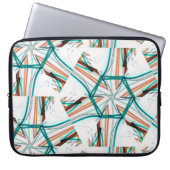 Fraktal abstrakter Hintergrund. Digitale Effekte. Laptopschutzhülle (Vorderseite)