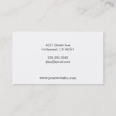 Fraktal | Aktuell Visitenkarte (Rückseite)