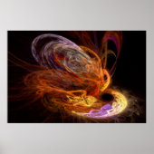 Fraktal - Anstieg des Phönix Poster (Vorne)