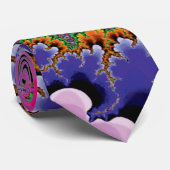 Fraktal Apfelmännchen mandelbrot set Krawatte (Gerollt)