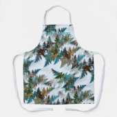 Fraktal Arctic Camouflage Schürze (Vorderseite)