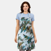 Fraktal Arctic Camouflage Schürze (Getragen)