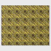 Fraktal Art. 12 Umschlagpapier Geschenkpapier (Flach)