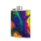 Fraktal Art. 16 Wrapped Flask Flachmann (Links)