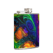 Fraktal Art. 16 Wrapped Flask Flachmann (Rechts)