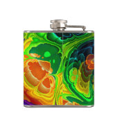 Fraktal Art. 16 Wrapped Flask Flachmann (Rückseite)
