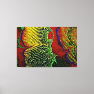 Fraktal Art 1-10 überzogene Canvas Leinwanddruck