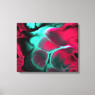 Fraktal Art 1-1 überzogene Canvas Leinwanddruck