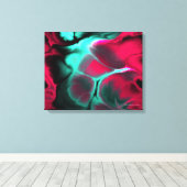 Fraktal Art 1-1 überzogene Canvas Leinwanddruck (Insitu (Holzboden))