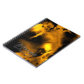 Fraktal Art 1-20 Notebook Notizblock (Linke Seite)