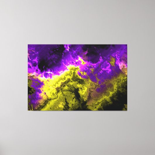 Fraktal Art 1-4 überzogene Canvas Leinwanddruck (Vorderseite)
